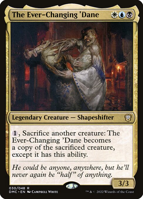 The Ever-Changing 'Dane - Dominaria United Commander Magic card