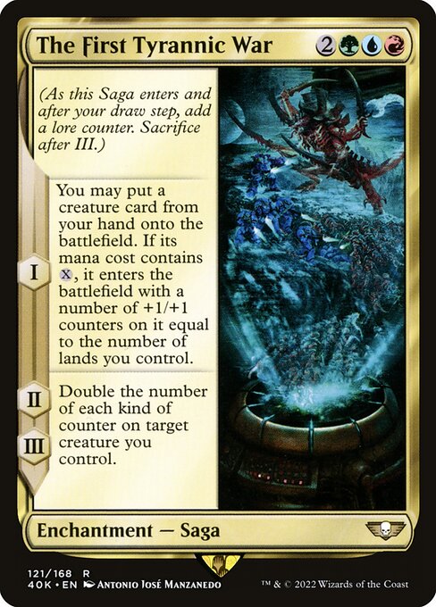 The First Tyrannic War - Warhammer 40,000 Commander Magic card