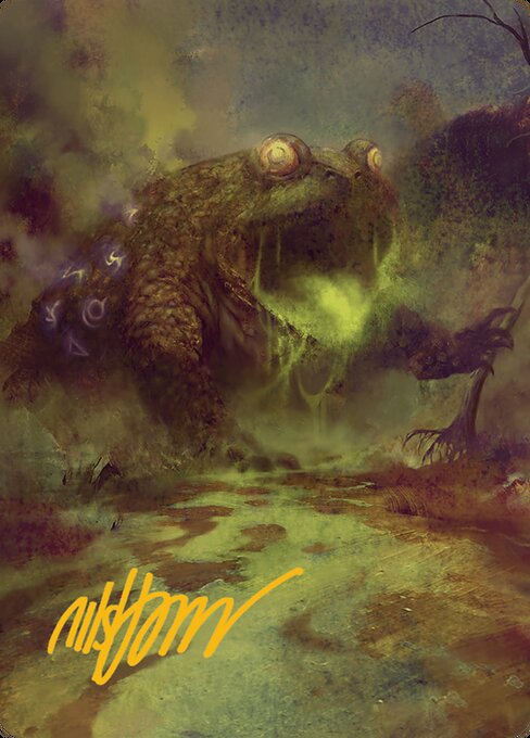 The Gitrog Monster // The Gitrog Monster - Innistrad Remastered Art Series (#25) - Illustrated by Stephen Andrade - Magic: The Gathering Card