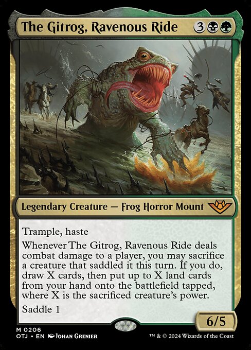 The Gitrog, Ravenous Ride - Outlaws of Thunder Junction Magic card