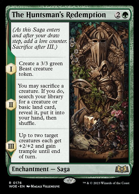 The Huntsman's Redemption - Wilds of Eldraine Magic card