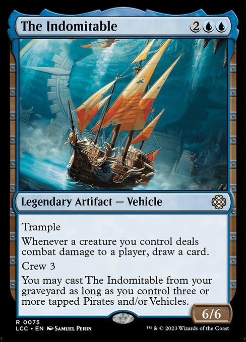 The Indomitable - The Lost Caverns of Ixalan Commander Magic card
