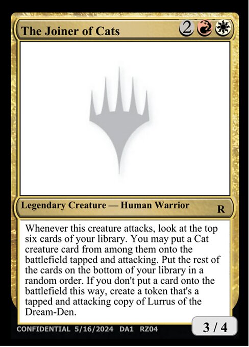 The Joiner of Cats - Unknown Event Magic card