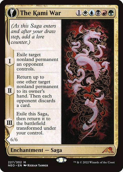 The Kami War // O-Kagachi Made Manifest - Kamigawa: Neon Dynasty Magic card