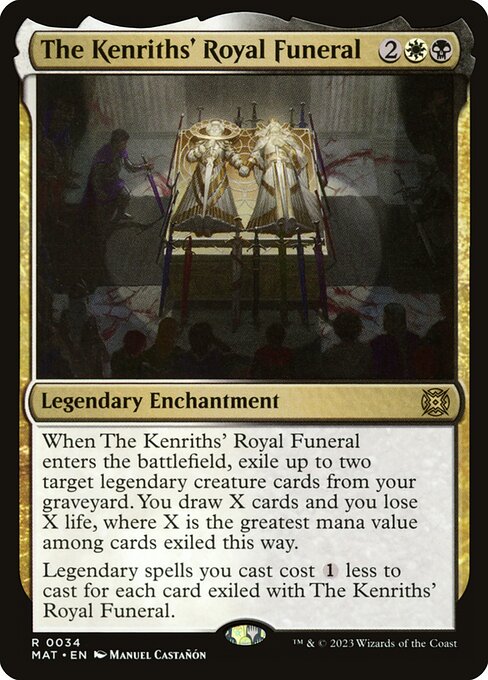 The Kenriths' Royal Funeral - March of the Machine: The Aftermath Magic card