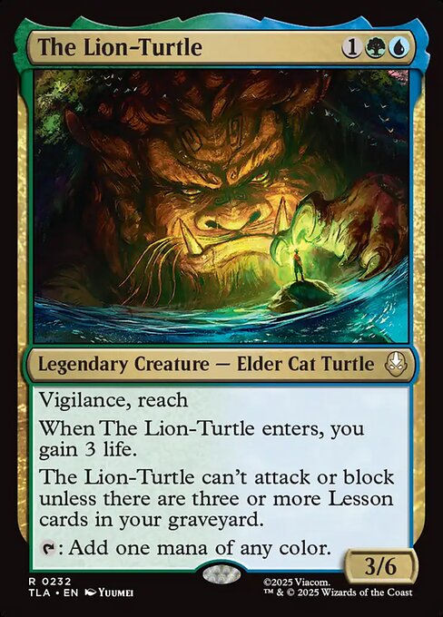 The Lion-Turtle - Avatar: The Last Airbender Magic card