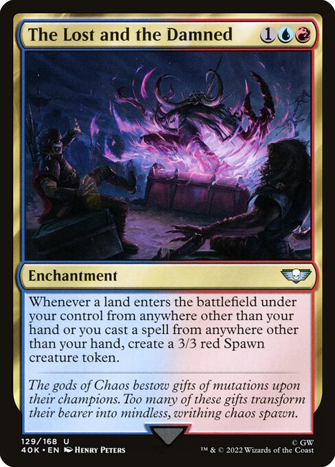 The Lost and the Damned - Warhammer 40,000 Commander Magic card