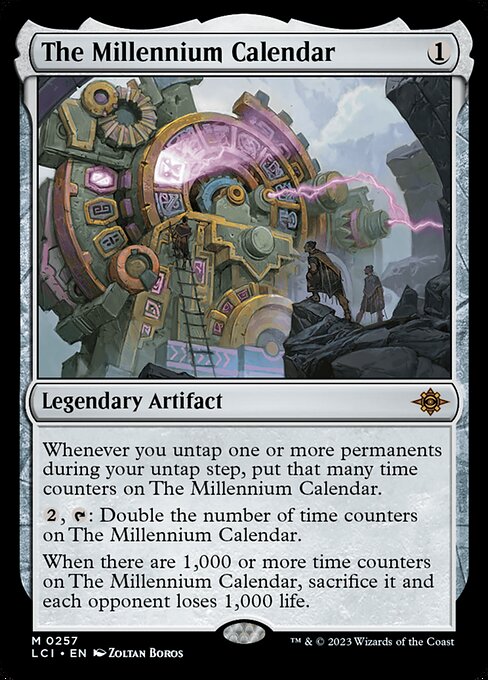 The Millennium Calendar - The Lost Caverns of Ixalan Magic card