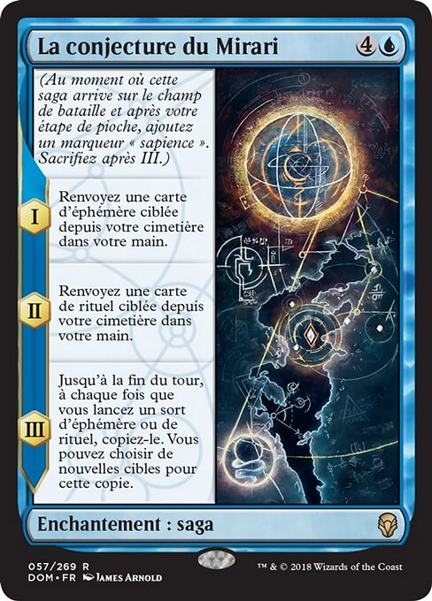 The Mirari Conjecture - Dominaria Promos (#57s) - Illustrated by James Arnold - Magic: The Gathering Card