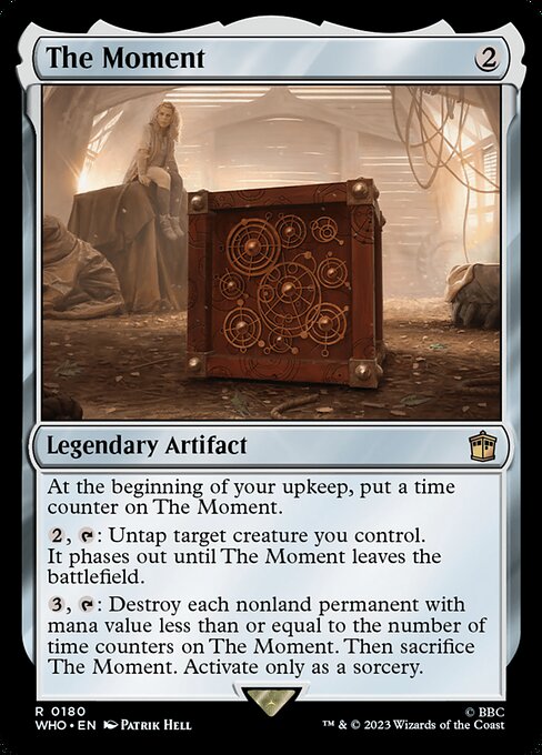 The Moment - Doctor Who Magic card