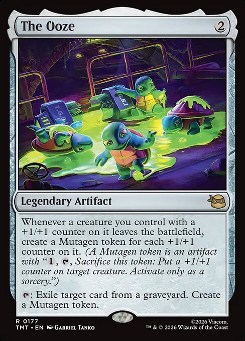 The Ooze - Teenage Mutant Ninja Turtles Magic card