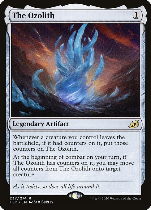 The Ozolith - Ikoria: Lair of Behemoths (#237) - Illustrated by Sam Burley - Magic: The Gathering Card