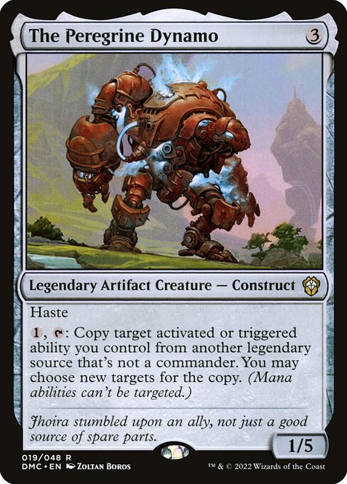 The Peregrine Dynamo - Dominaria United Commander Magic card