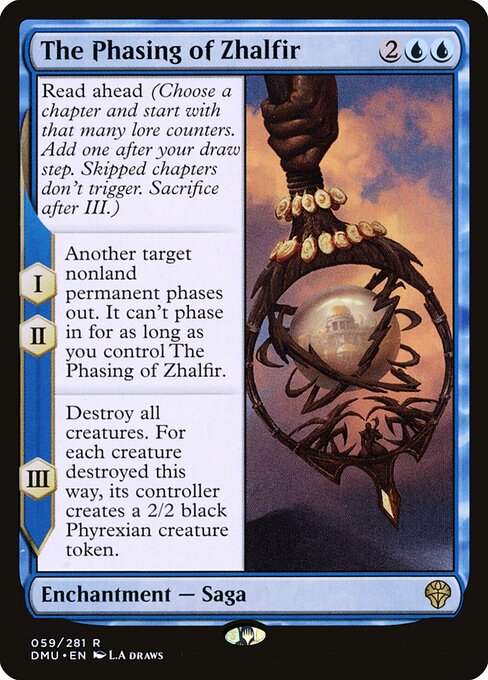 The Phasing of Zhalfir - Dominaria United Promos (#59p) - Illustrated by L.A. Draws - Magic: The Gathering Card