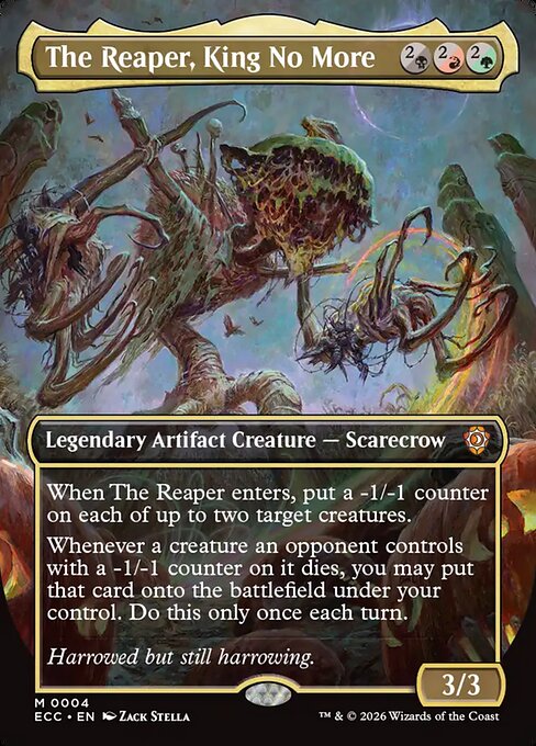The Reaper, King No More - Lorwyn Eclipsed Commander Magic card