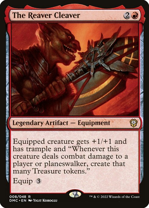 The Reaver Cleaver - Dominaria United Commander Magic card