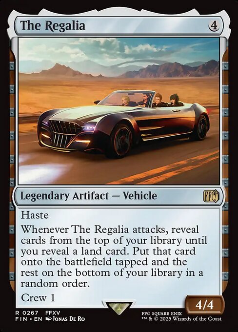 The Regalia - Final Fantasy Magic card