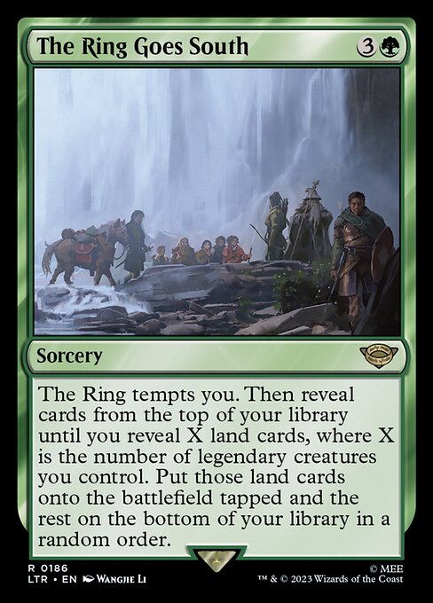 The Ring Goes South - The Lord of the Rings: Tales of Middle-earth Magic card