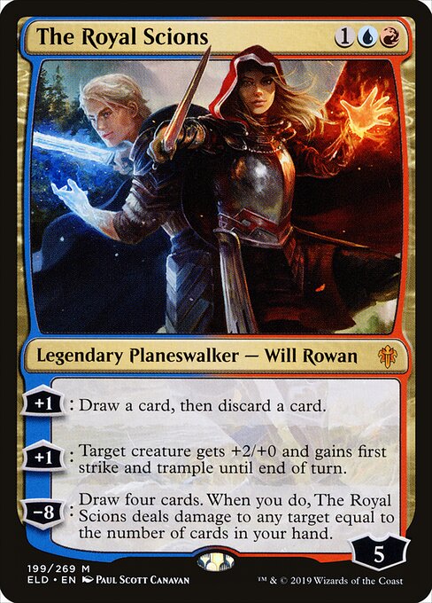 The Royal Scions - Throne of Eldraine Magic card
