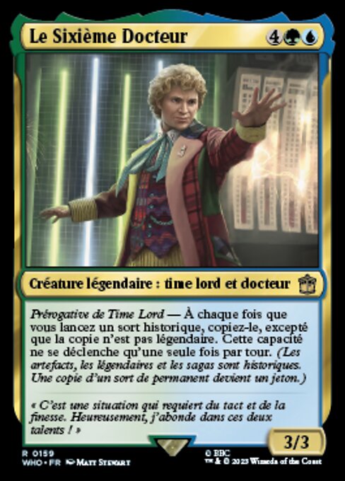 The Sixth Doctor
