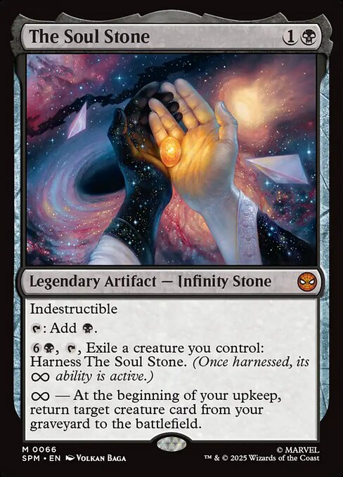 The Soul Stone - Marvel's Spider-Man Magic card