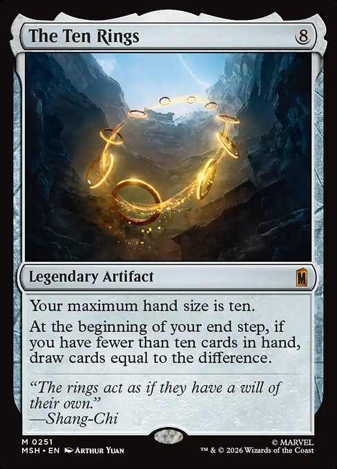 The Ten Rings - Marvel Super Heroes Magic card