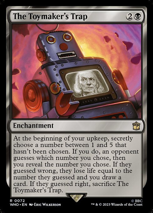The Toymaker's Trap - Doctor Who Magic card