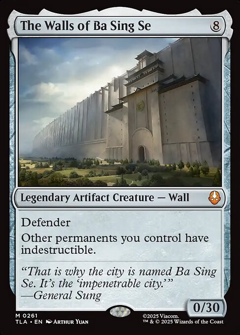 The Walls of Ba Sing Se - Avatar: The Last Airbender Magic card