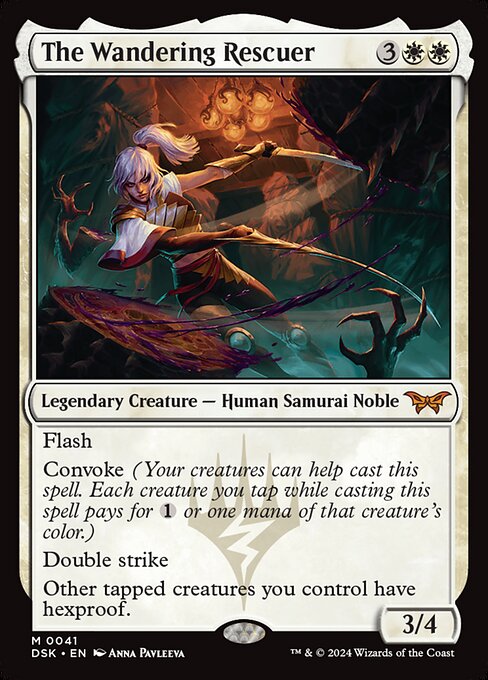 The Wandering Rescuer - Duskmourn: House of Horror Magic card
