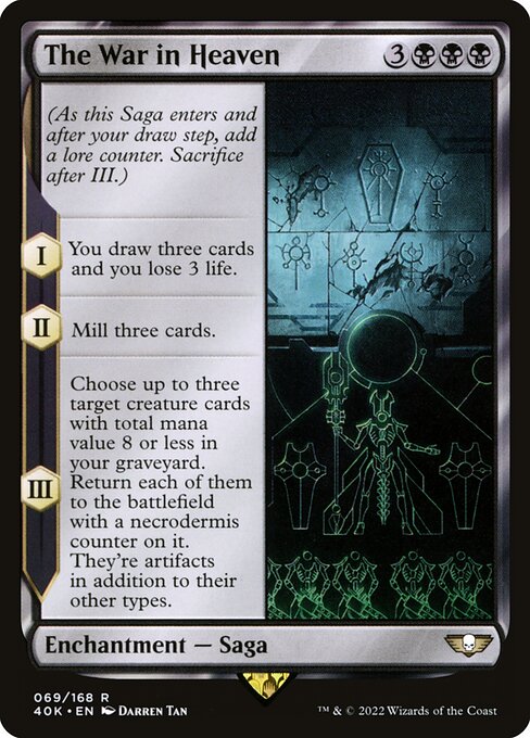 The War in Heaven - Warhammer 40,000 Commander Magic card