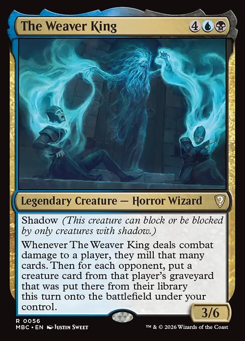 The Weaver King - Mystery Booster Commander Edition (#56) - Illustrated by Justin Sweet - Magic: The Gathering Card