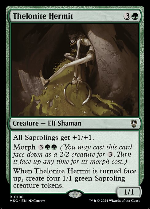 Thelonite Hermit - Murders at Karlov Manor Commander Magic card