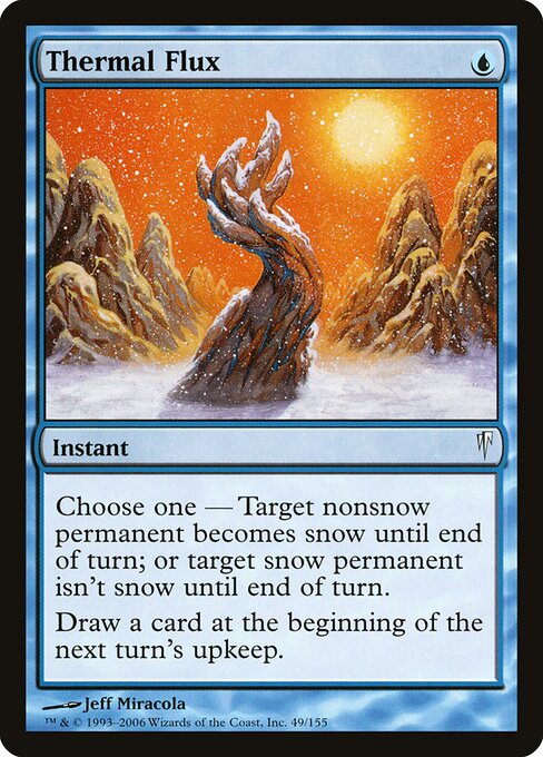 Thermal Flux - Coldsnap Magic card