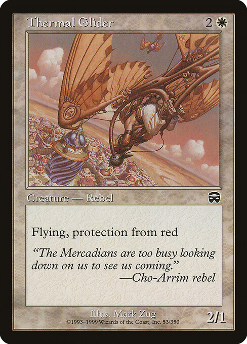 Thermal Glider - Mercadian Masques Magic card