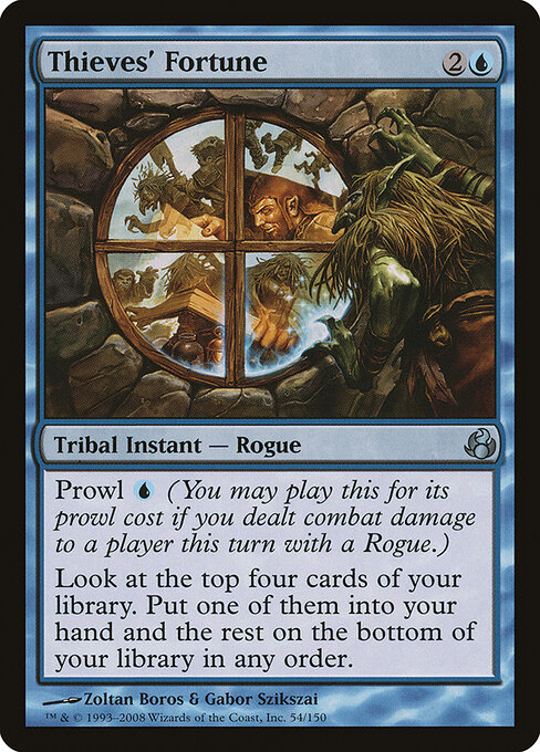 Thieves' Fortune - Morningtide Magic card