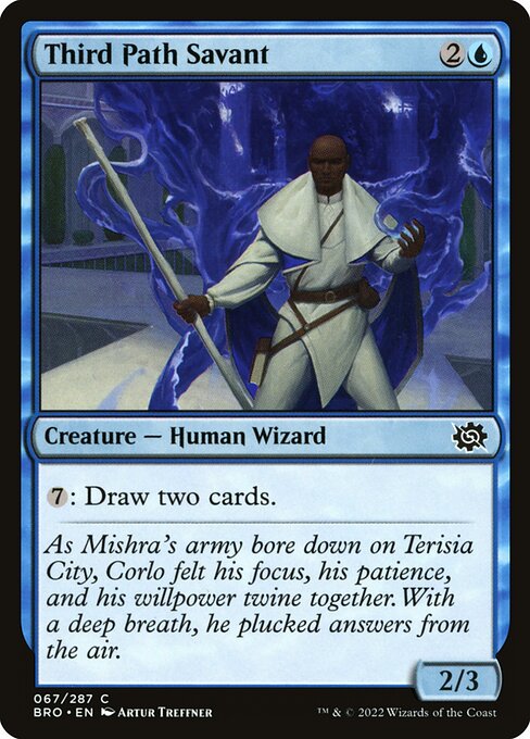 Third Path Savant - The Brothers' War Magic card