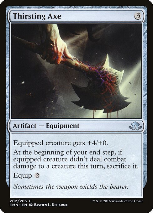 Thirsting Axe - Eldritch Moon Magic card