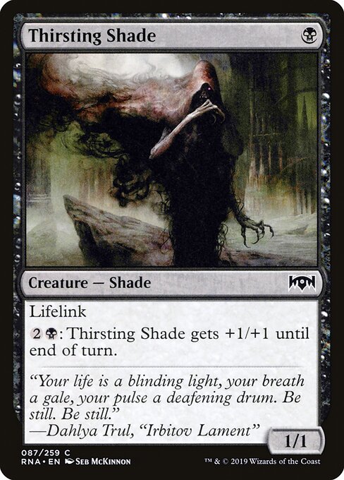 Thirsting Shade - Ravnica Allegiance Magic card