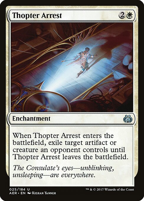 Thopter Arrest - Aether Revolt Magic card