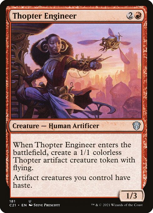 Thopter Engineer - Commander 2021 Magic card