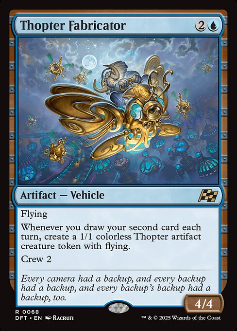 Thopter Fabricator - Aetherdrift Magic card