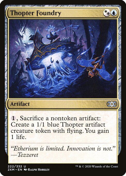 Thopter Foundry - Double Masters Magic card