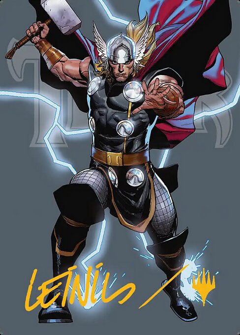 Thor, God of Thunder // Thor, God of Thunder art by Leinil Francis Yu
