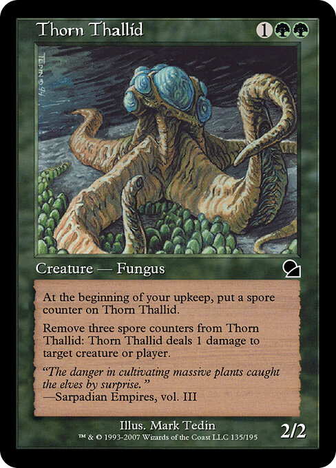 Thorn Thallid - Masters Edition Magic card