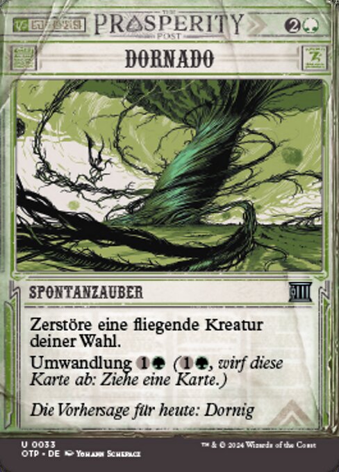 Espetornado (Thornado) - Modern Horizons (#184) - Illustrated by Volkan Baǵa - Magic: The Gathering Card