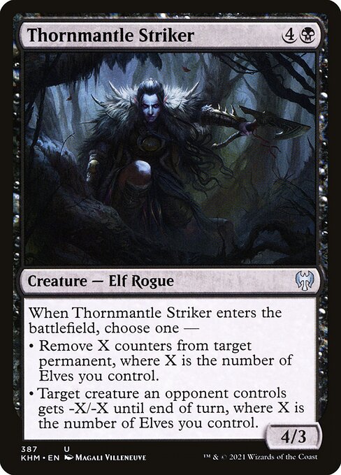 Thornmantle Striker - Kaldheim Magic card