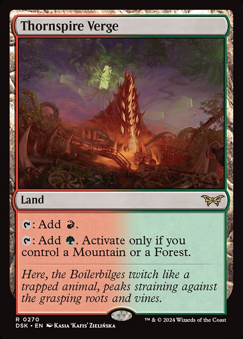 Thornspire Verge - Duskmourn: House of Horror Magic card