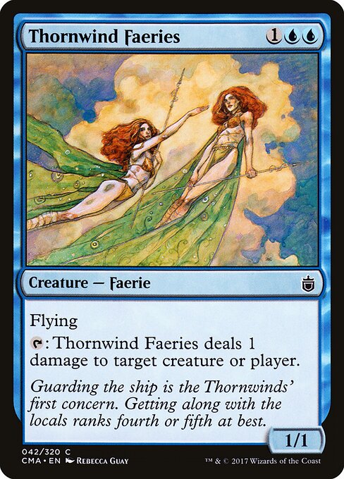 Thornwind Faeries - Commander Anthology Magic card