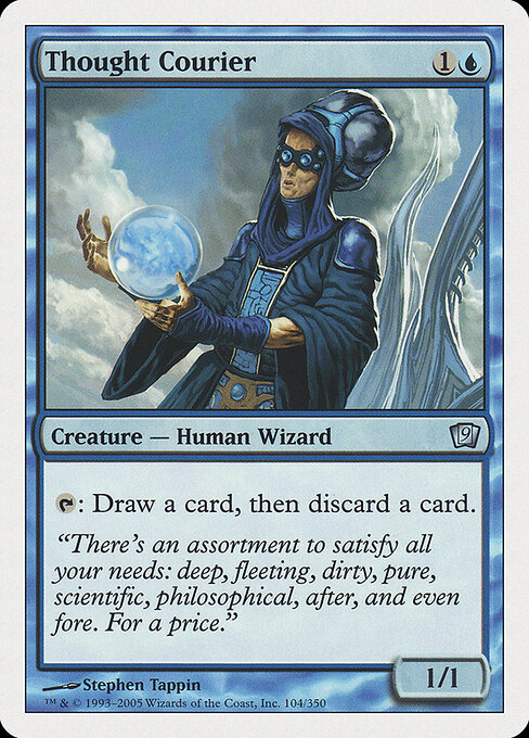 Thought Courier - Ninth Edition Magic card