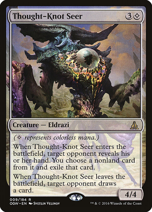 Thought-Knot Seer - Oath of the Gatewatch Magic card